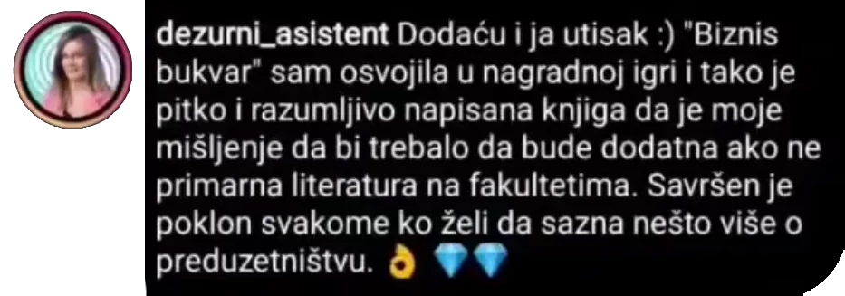 Rekli su o Biznis Bukvaru