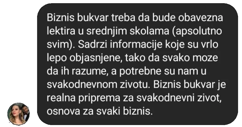 Rekli su o Biznis Bukvaru